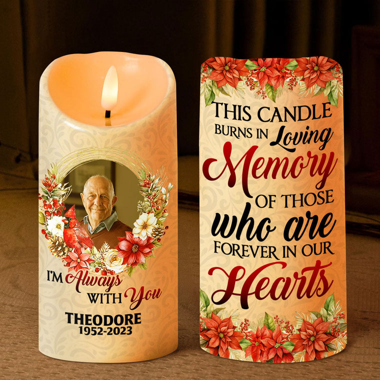 In Loving Memory - Personalized Memorial Candle