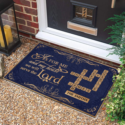 Faith Quote - Personalized Doormat for Home Decor GDMJS10043