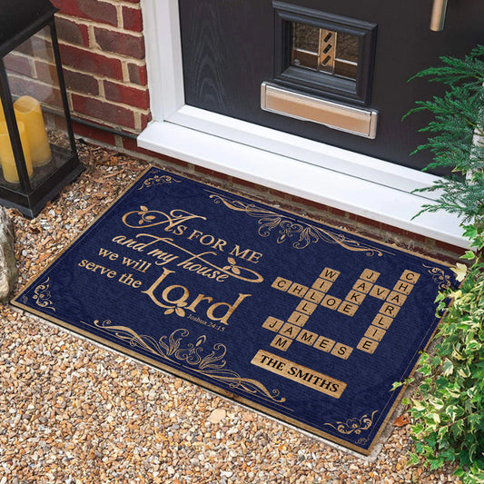 Faith Quote - Personalized Doormat for Home Decor GDMJS10043