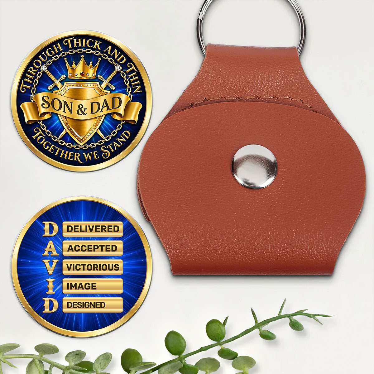Together We Stand - Personalized Pocket Hug Keepsake