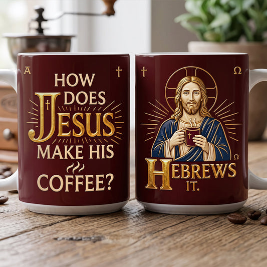 Faith-Inspired Coffee Mug - Personalized Ceramic Mug