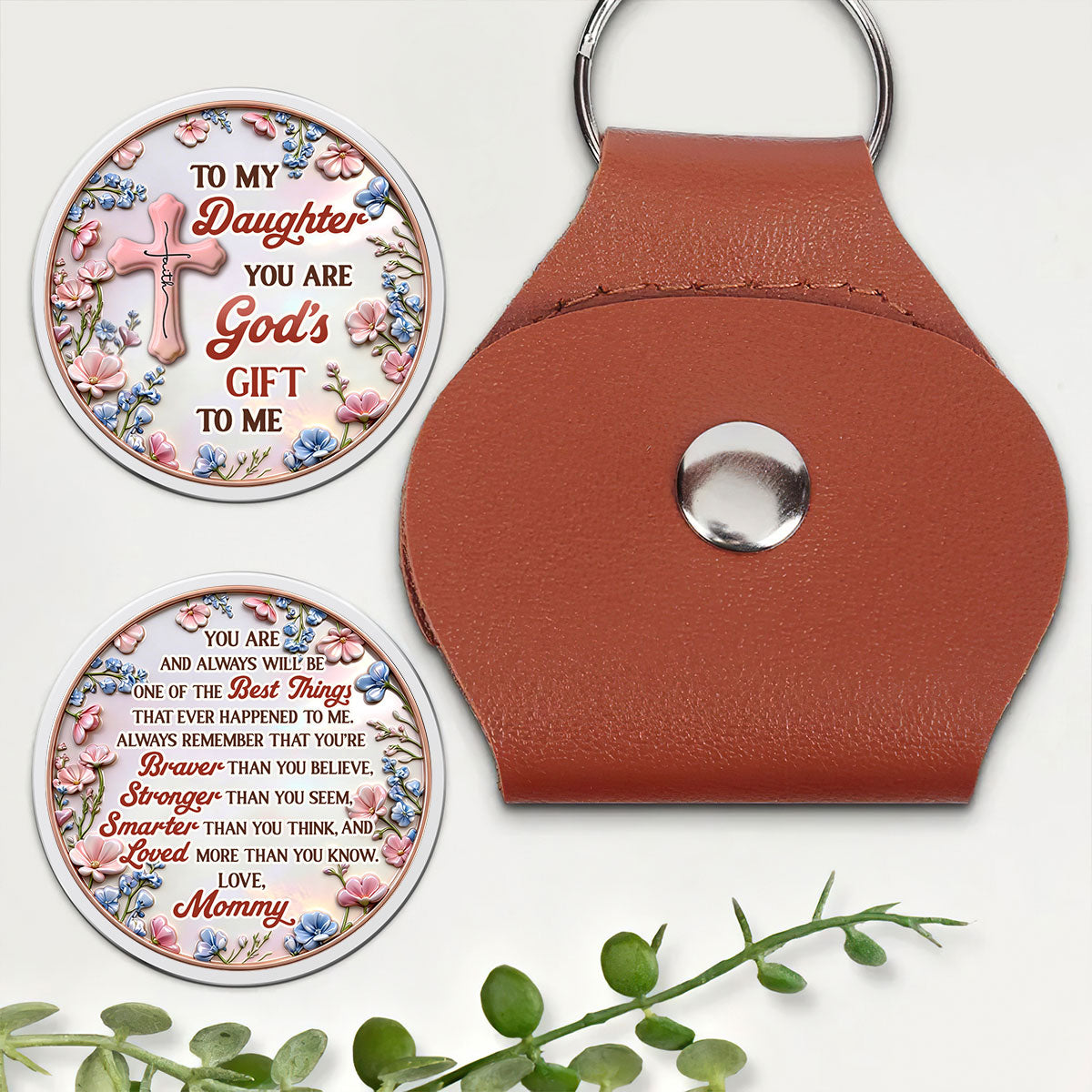 You Are Loved More Than You Know - Personalized Pocket Hug Keepsake