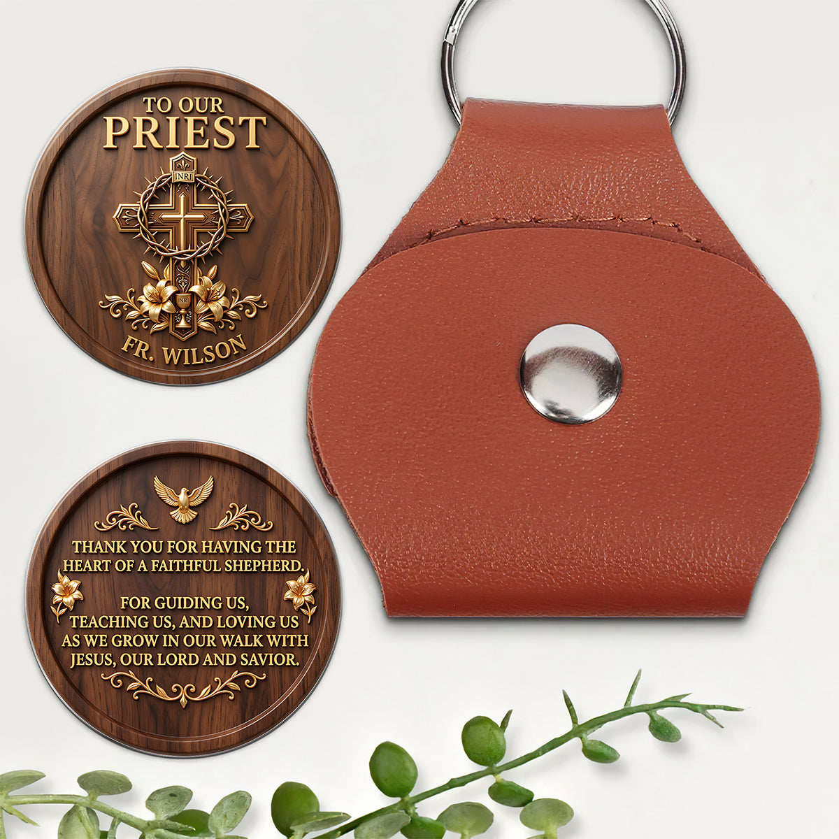 Faithful Shepherd Gift - Personalized Keepsake