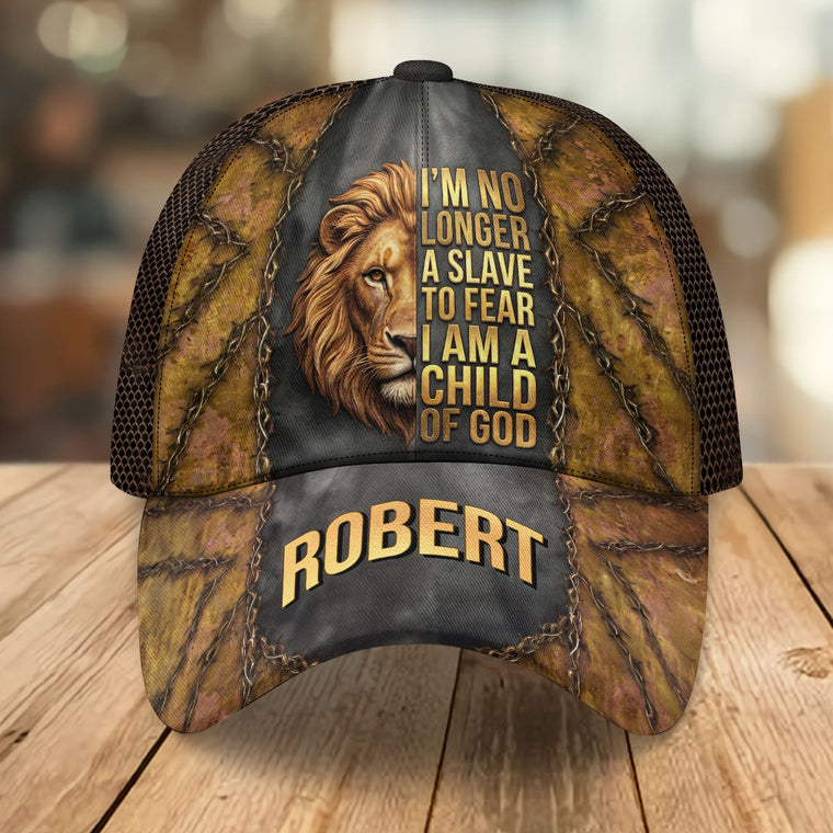 I Am A Child Of God - Personalized Classic Cap Faith Design