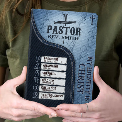 Your Identity In Christ - Leather Cover Notebook GMJSNB200059