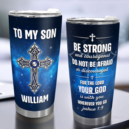 Faith Inspiration - Personalized Stainless Steel Tumbler