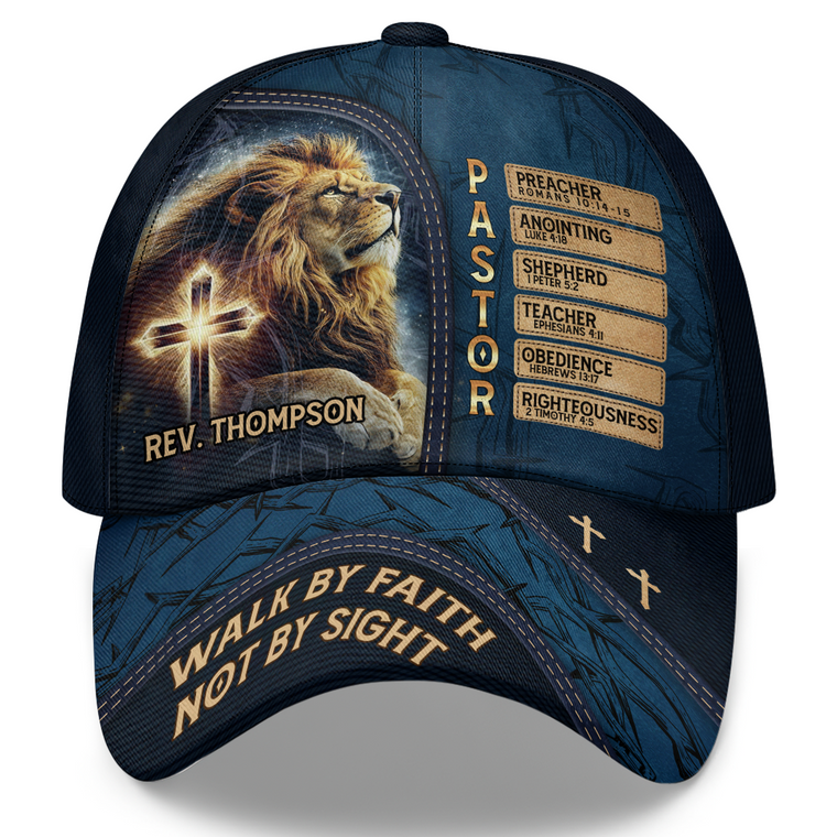 Walk By Faith Not By Sight - Personalized Classic Cap