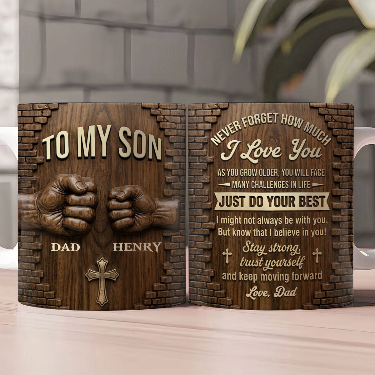 Love You Always - Personalized Ceramic Coffee Mug