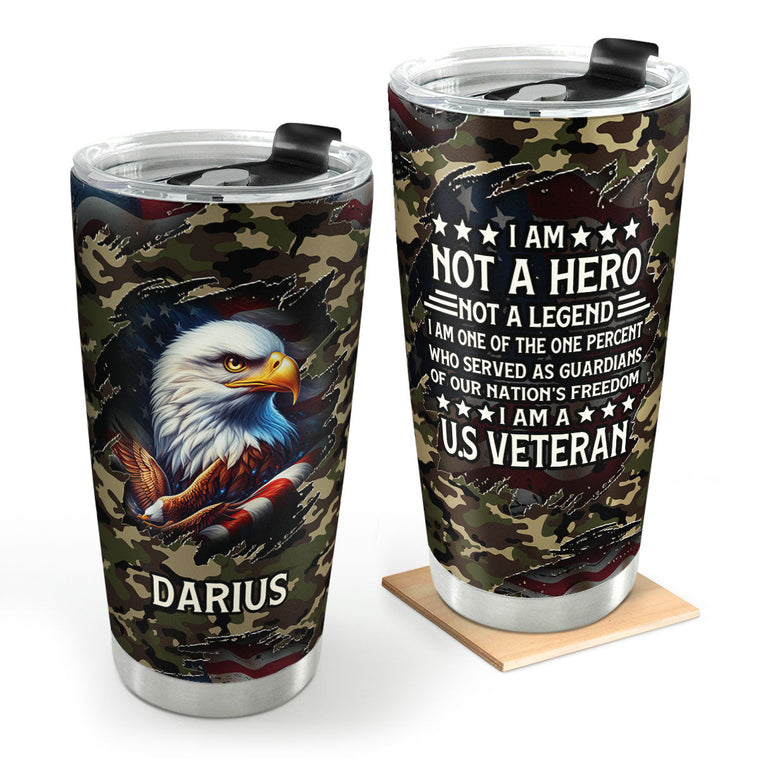 Honoring Service - Personalized Stainless Steel Tumbler