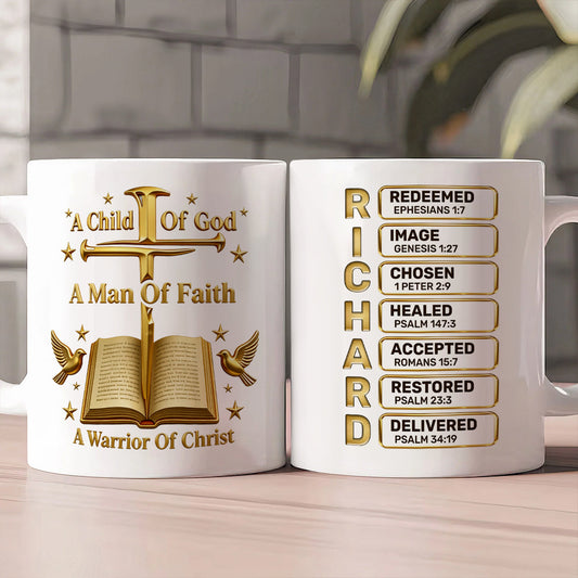 Child of God - Personalized Ceramic Coffee Mug GMGJS10045