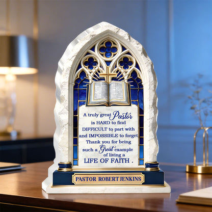 Inspirational Faith Keepsake - Personalized Acrylic Plaque GAPJS10097