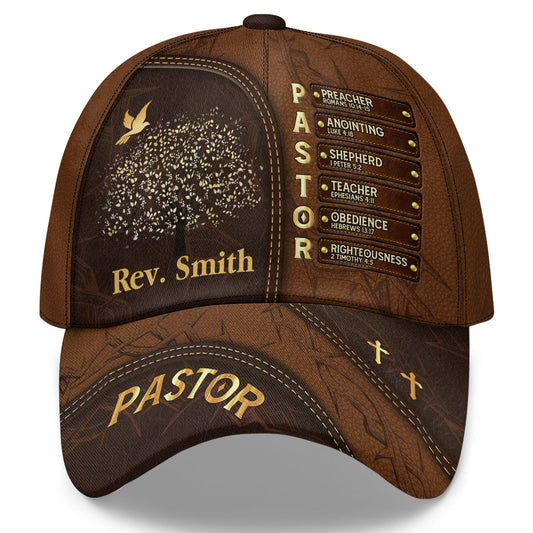 Personalized Classic Cap for Pastors - Custom Hat