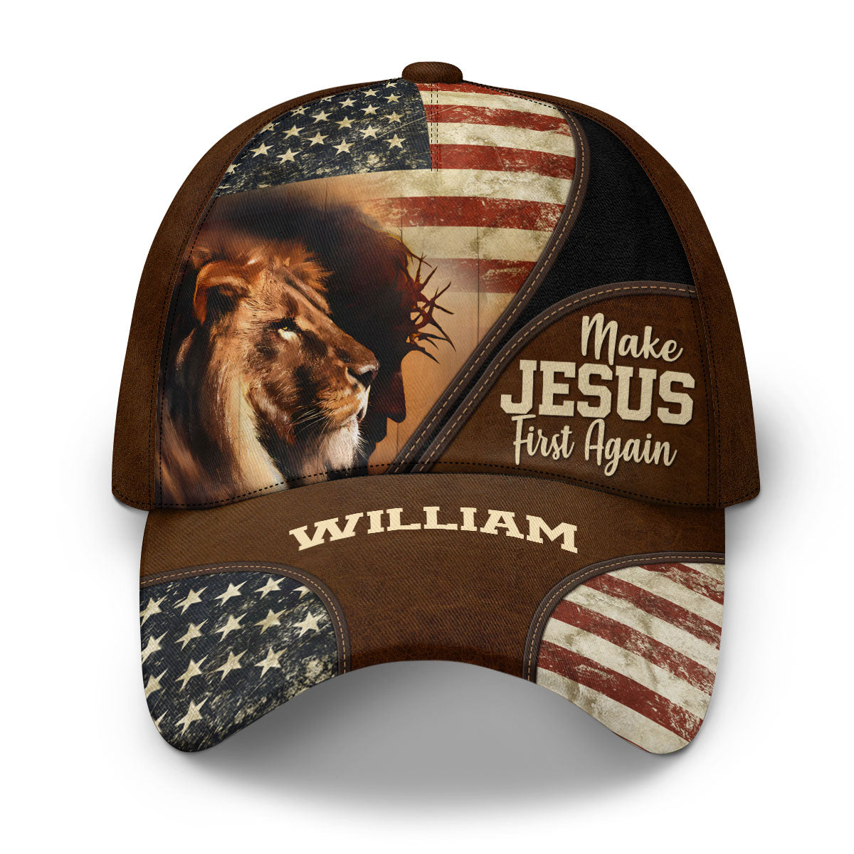 Make Jesus First Again - Personalized Classic Cap