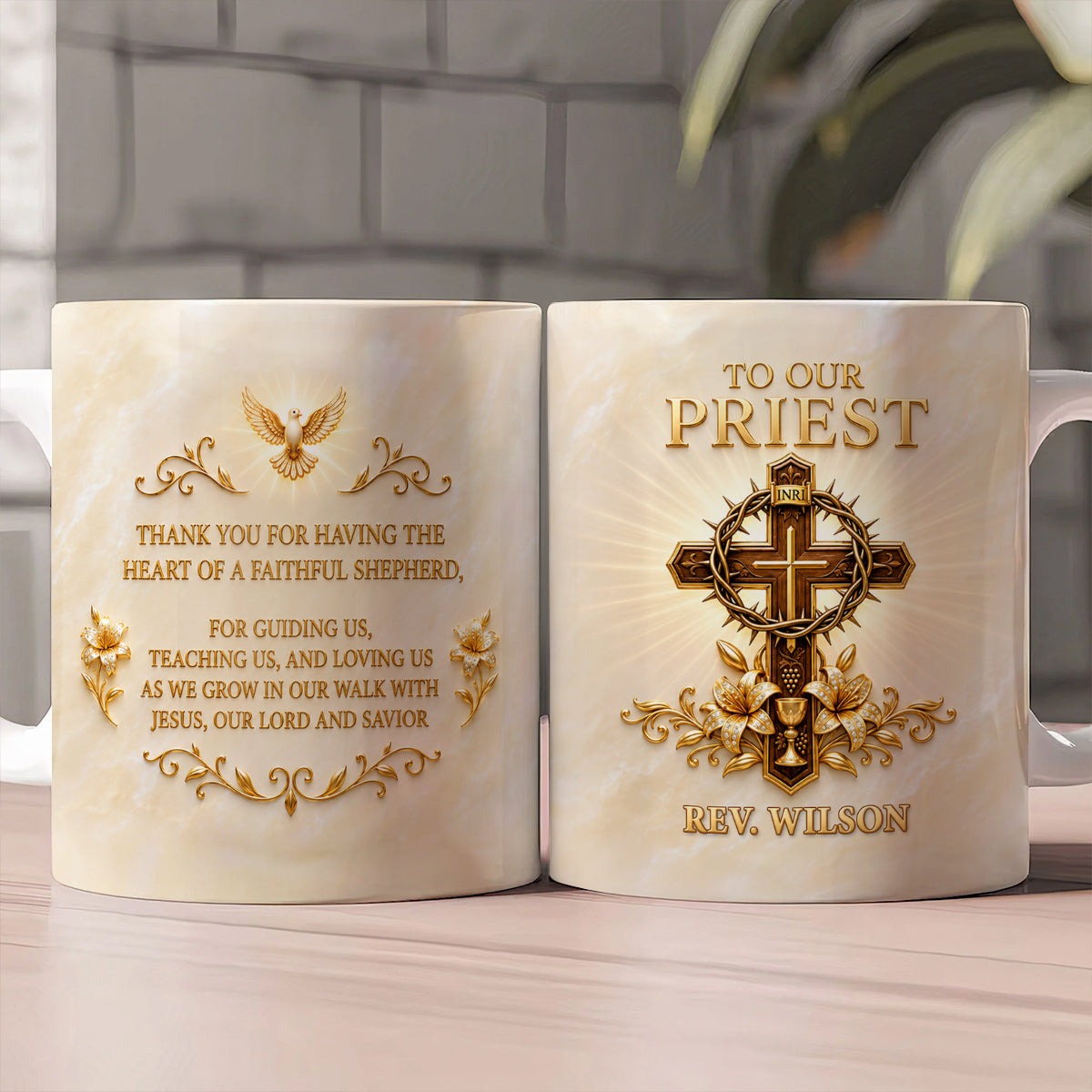 Faithful Shepherd - Personalized Mug