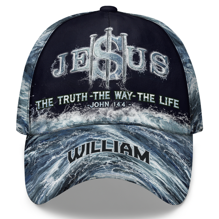 Jesus the Truth, the Way, the Life - Personalized Classic Cap