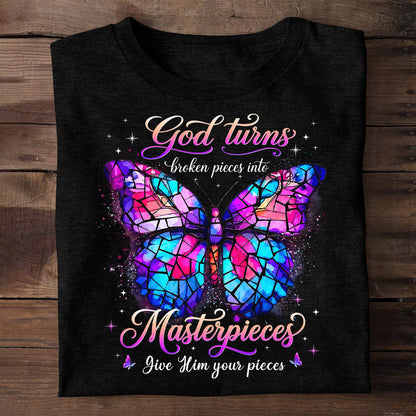 Broken Pieces - 2D Unisex T-shirt GMJSTS200007