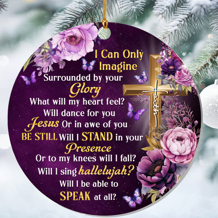 Inspirational Faith Decor - Acrylic Ornament GOJS10072