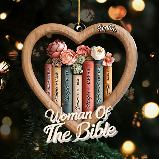 Woman Of The Bible - Personalized Acrylic Ornament GOJS10034