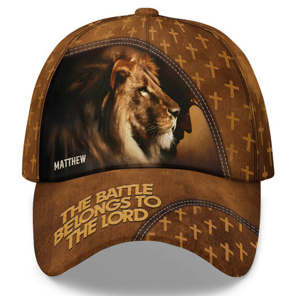 Battle Belongs To The Lord - Personalized Classic Cap