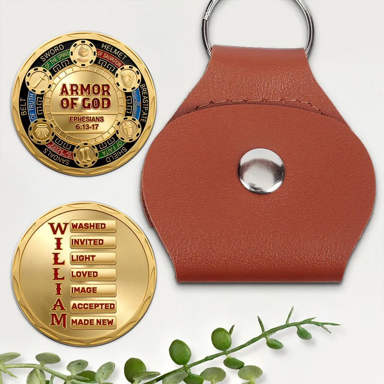 Armor of God - Personalized Christian Keepsake Accessory