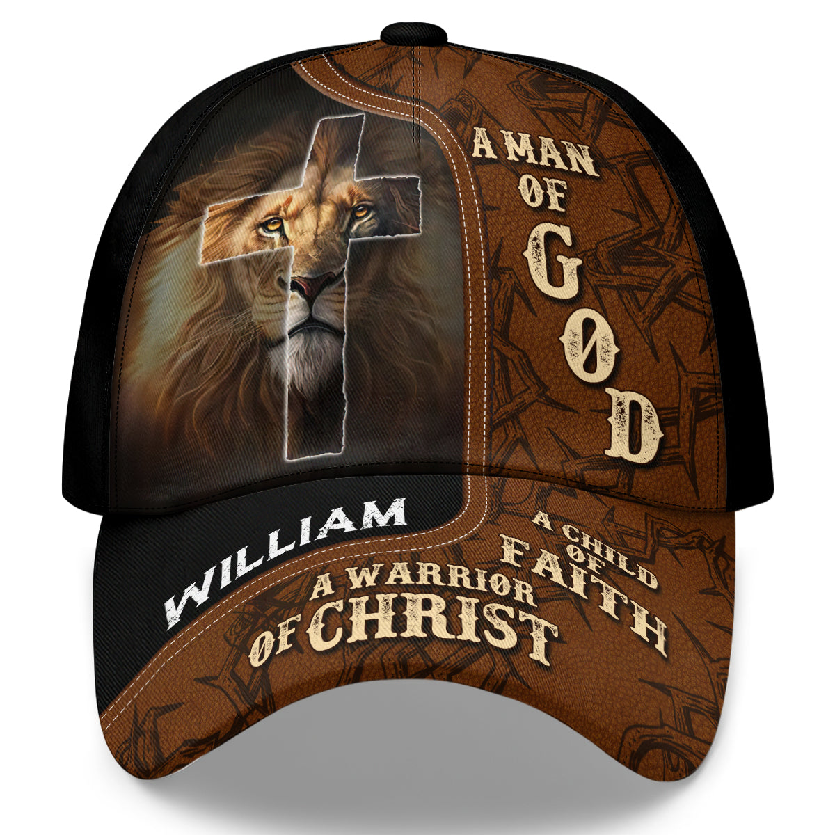 A Man Of God - Personalized Classic Cap - Christian Faith