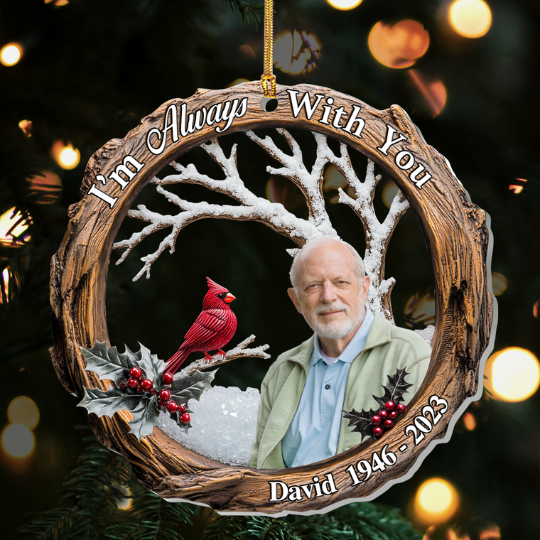 Memorial Keepsake - Personalized Acrylic Ornament GOJS10059