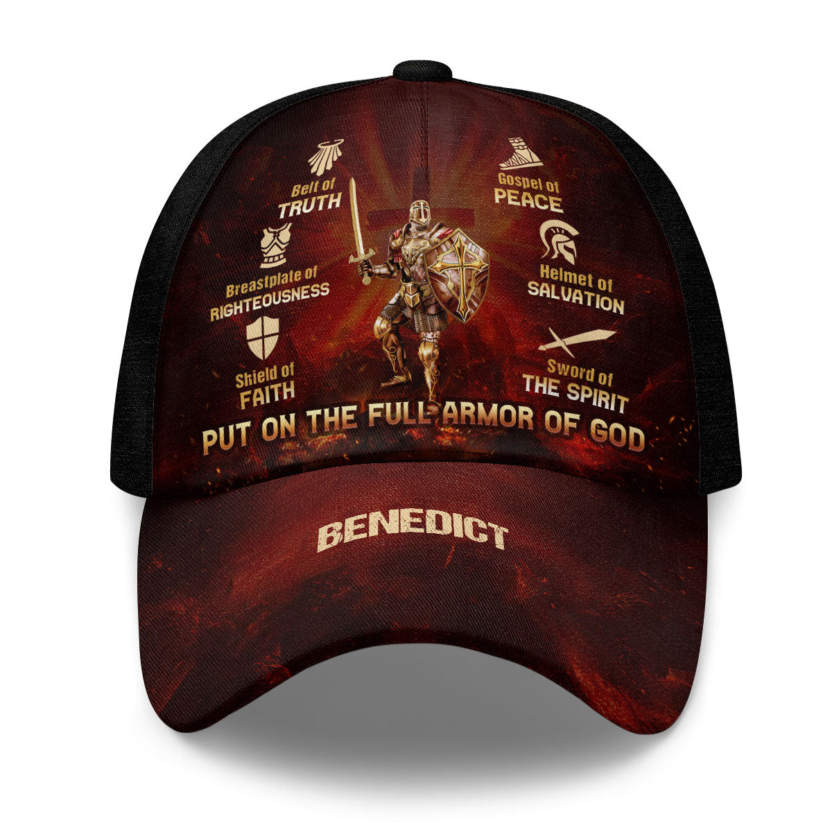 Put On The Full Armor Of God - Personalized Classic Cap