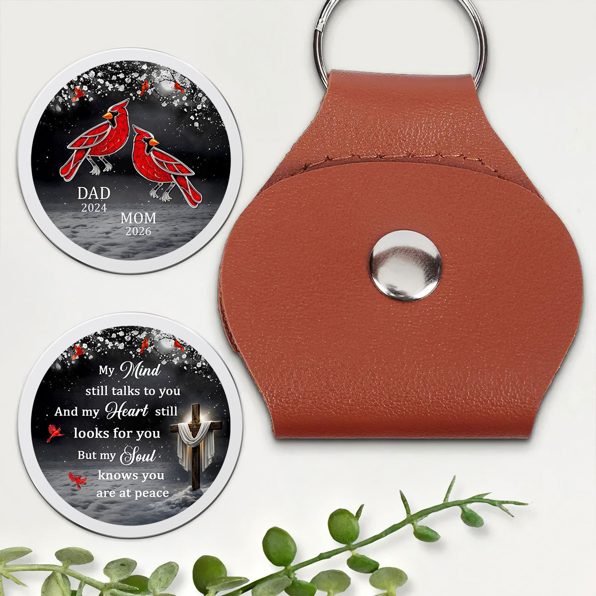 My Mind My Heart My Soul - Personalized Keepsake Gift