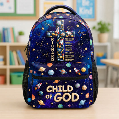 Child of God - Personalized Backpack for Kids