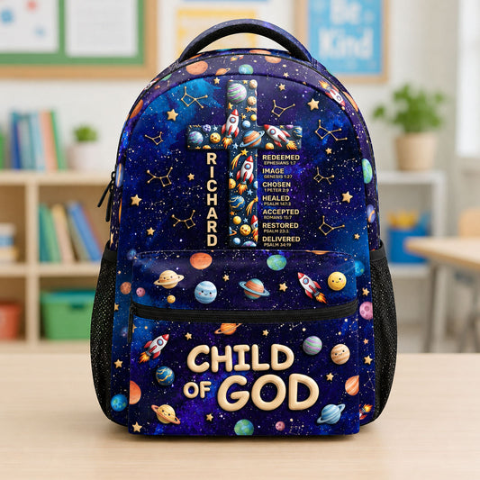 Child of God - Personalized Backpack for Kids