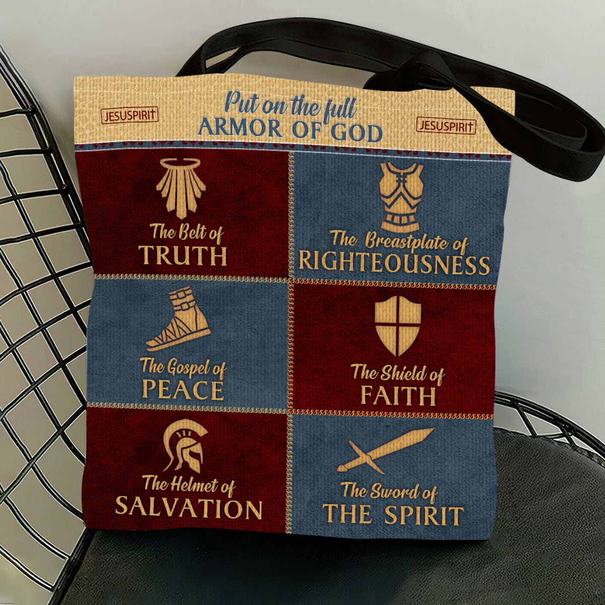 Gospel Of Peace - Christian Tote Bag GTTJS10150