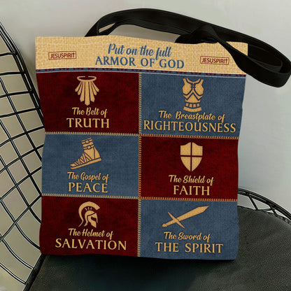 Gospel Of Peace - Christian Tote Bag GTTJS10150