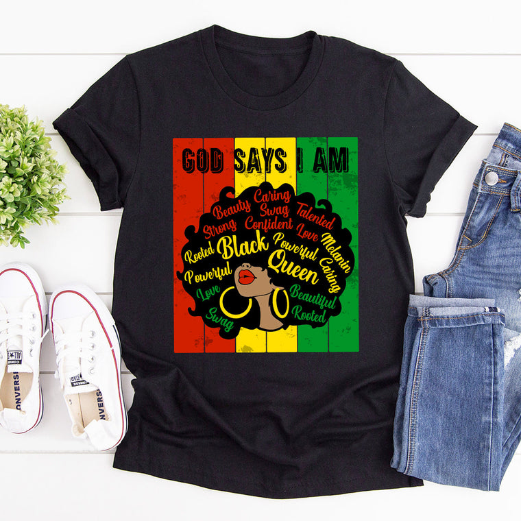 God Says I Am - Unisex T-shirt GMJSTS200079