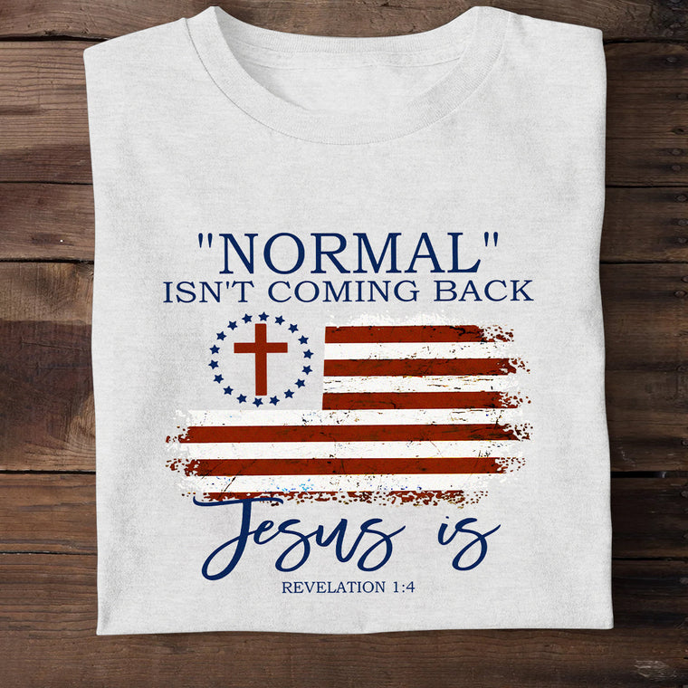 Normal Isn't Coming Back - 2D Unisex T-shirt GMJSTS200041