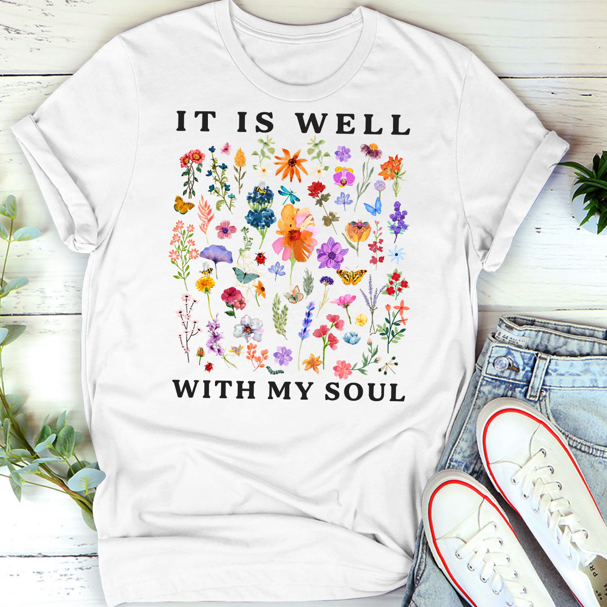 It Is Well With My Soul - Unisex T-shirt GMJSTS200018