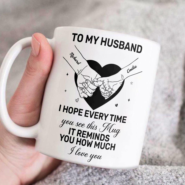 Sentimental Keepsake - Personalized White Ceramic Mug