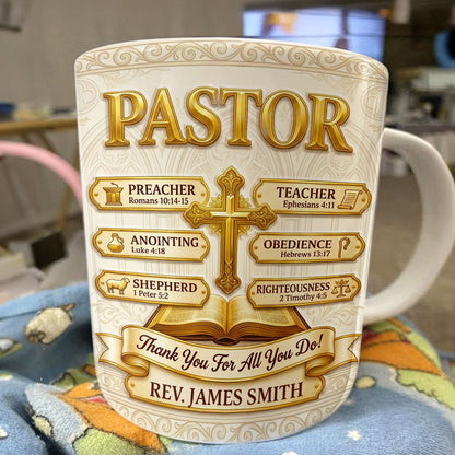 Faithful Shepherd - Personalized Ceramic Coffee Mug