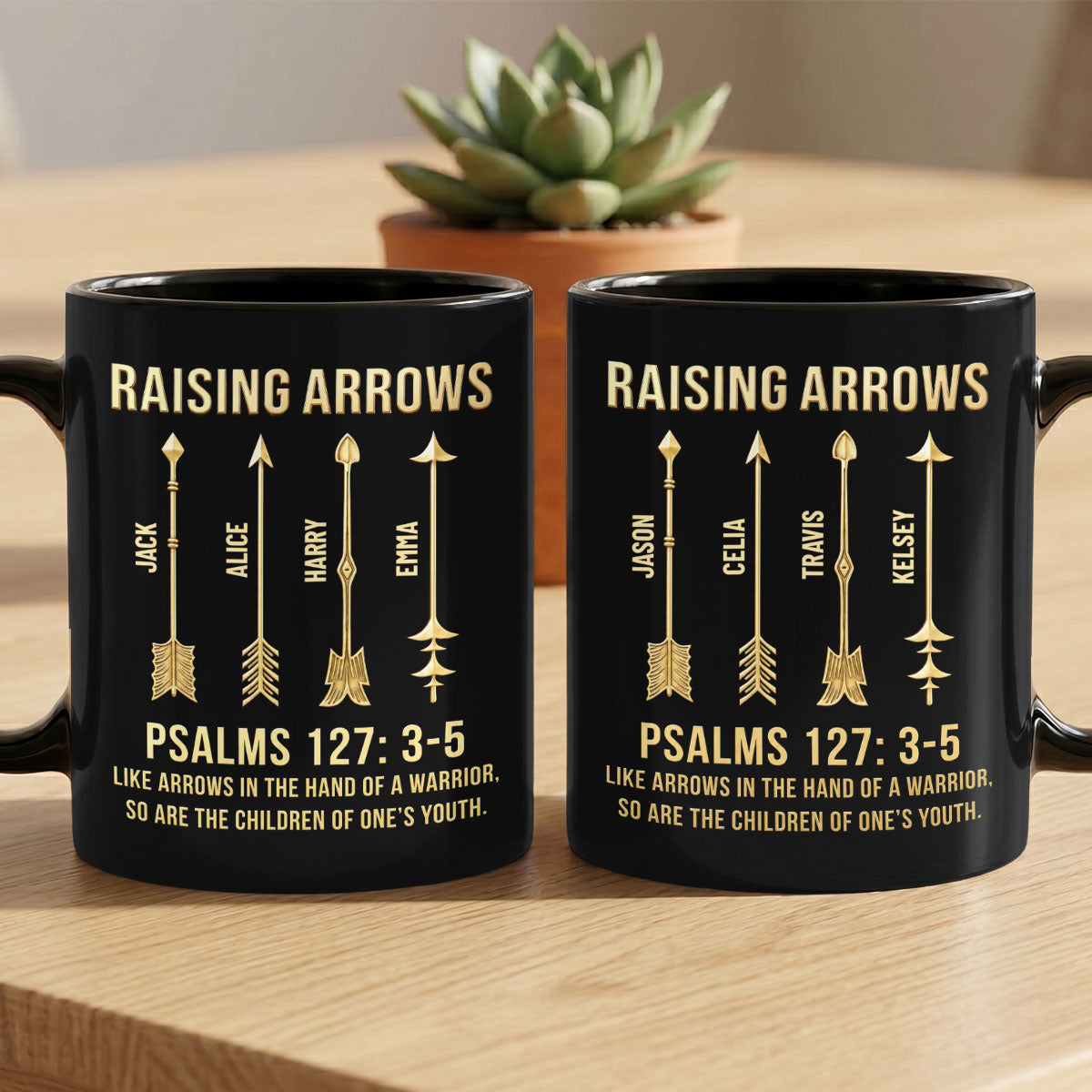 Raising Arrows - Personalized Coffee Mug for Dad