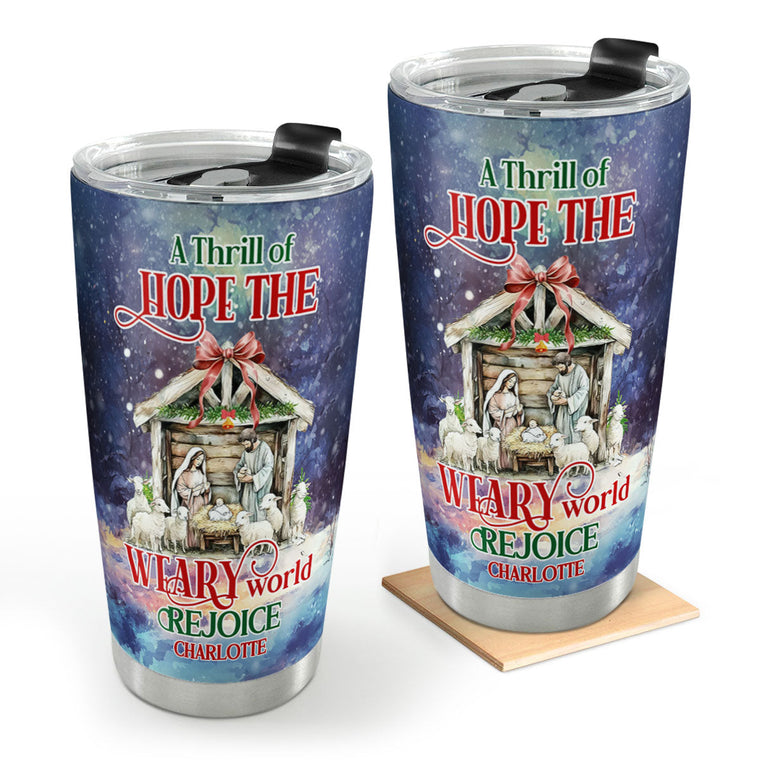 Hope - Personalized Stainless Steel Tumbler
