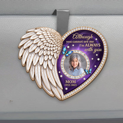 In Memory of Love - Personalized Car Visor Clip
