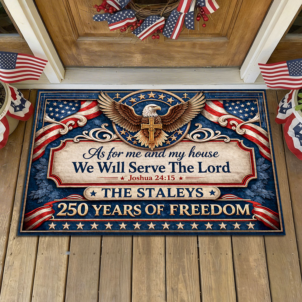 Faith-Based - Personalized Doormat for Home GDMJS10014