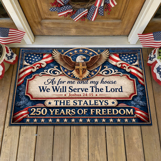Faith-Based - Personalized Doormat for Home GDMJS10014