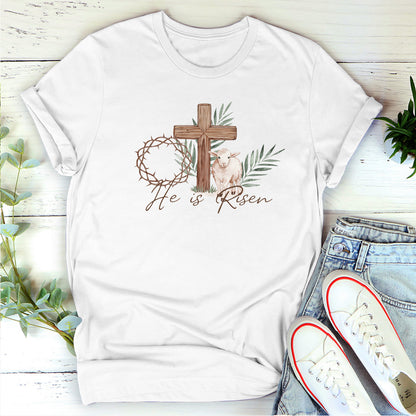 He Is Risen - 2D Unisex T-shirt GMJSTS200093