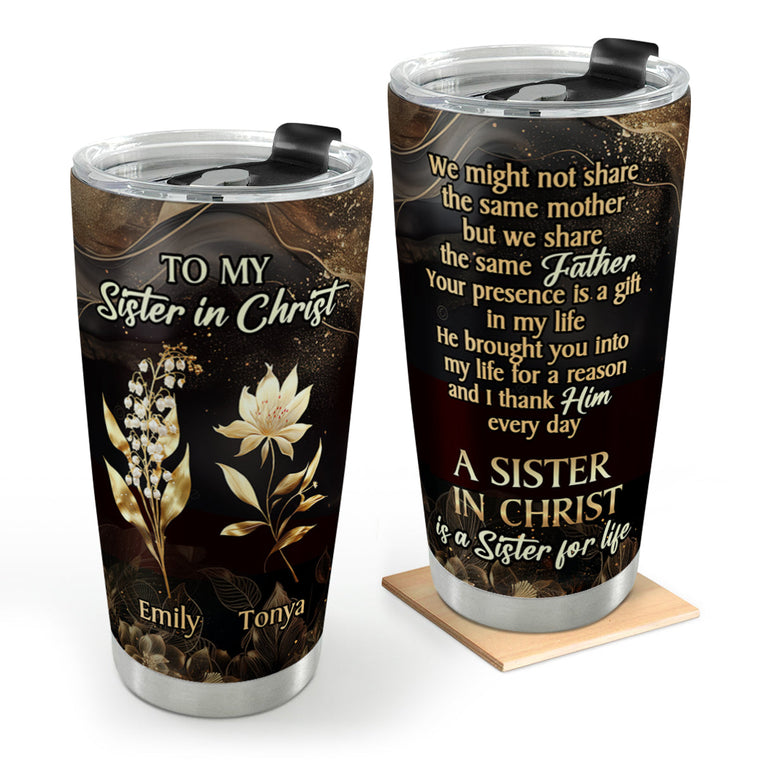 Grace-Inspired Stainless Steel Tumbler - Personalized Gift