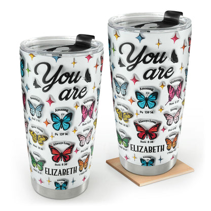 Faith Bible Verse - Personalized Stainless Steel Tumbler