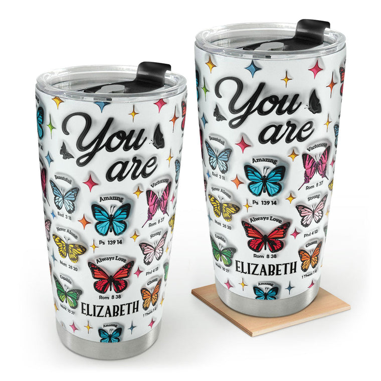 Faith Bible Verse - Personalized Stainless Steel Tumbler