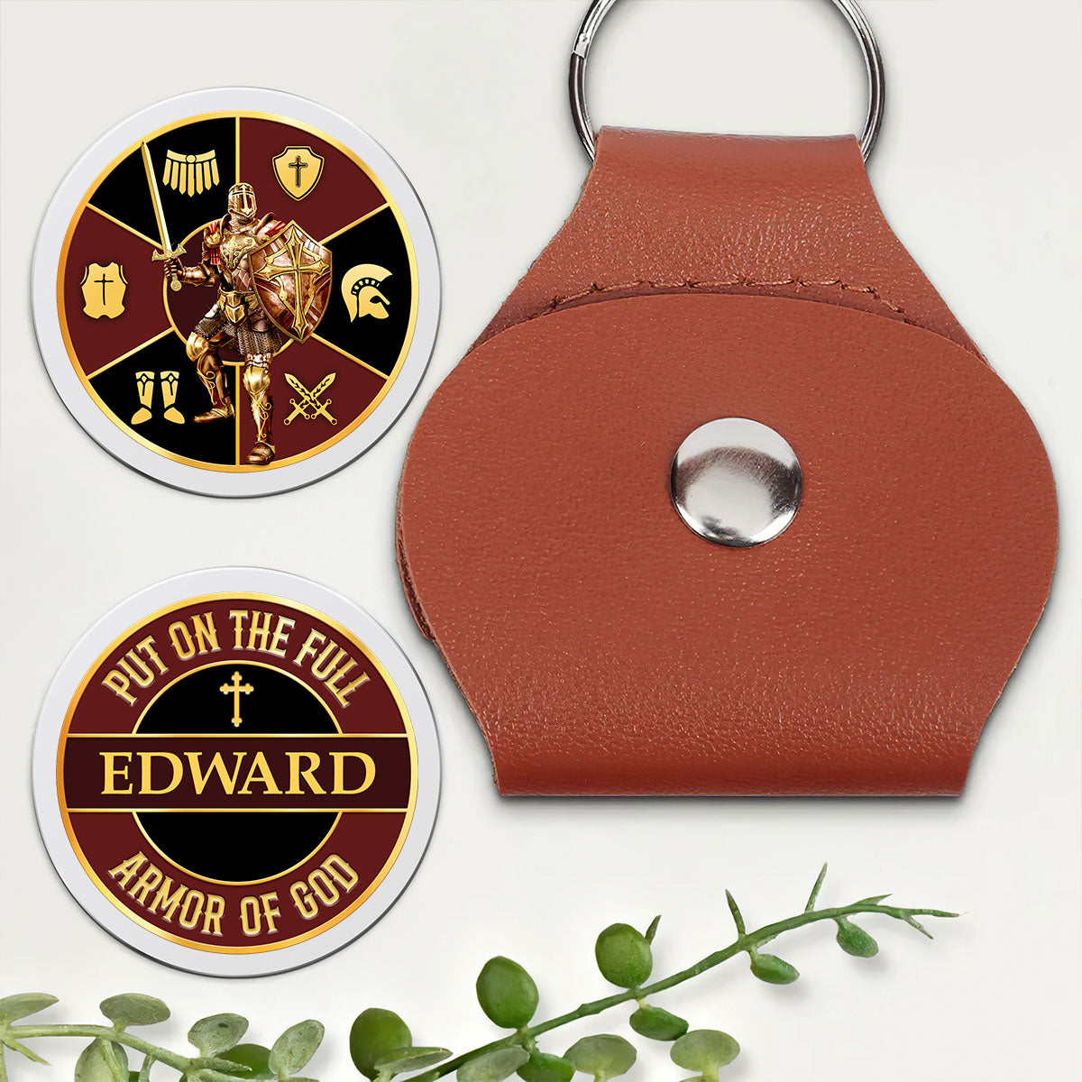 Armor Of God - Personalized Christian Keepsake Pocket Hug