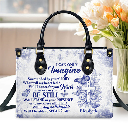 Faith-Inspired - Personalized Leather Handbag GMJSLB200086
