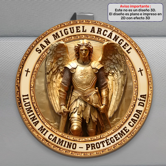 San Miguel Arcángel Guardian - Car Visor Clip