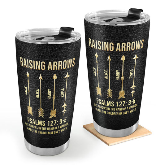 Psalm 127:3-5 Father's Day Tumbler - Personalized Stainless Steel